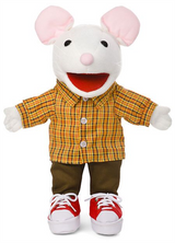 Silly Puppets Mouse with Sneakers 14"