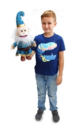 Silly Puppets Wizard 14"