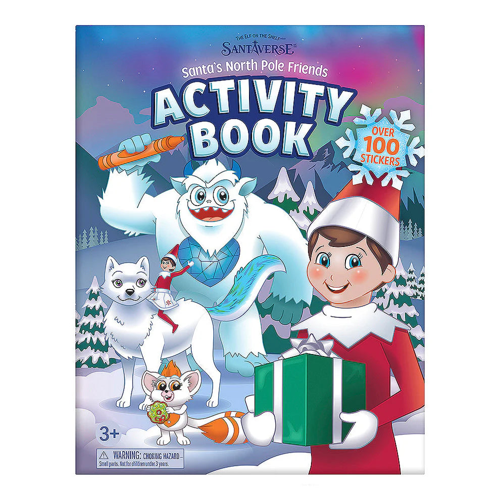 Santa's North Pole Friends Activity Book