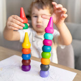 Candy Colors Stackable Crayons