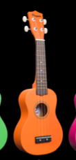 Orange Penguin Ukulele