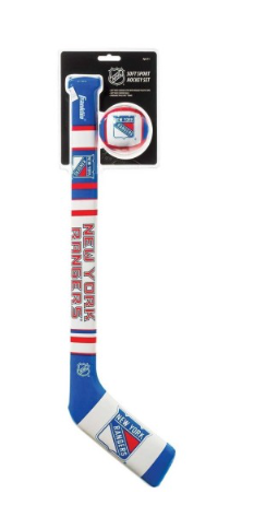 NHL NY Rangers Soft Stick/Puck Set