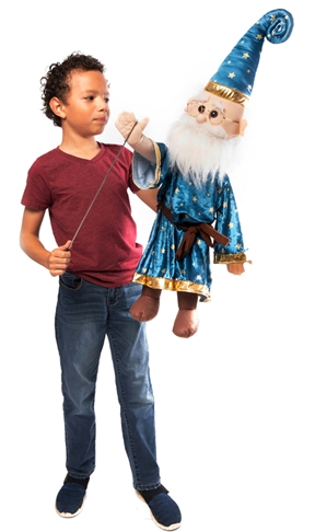 Silly Puppets Wizard 25"