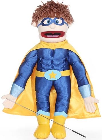 Silly Puppets Super Hero Boy 25"