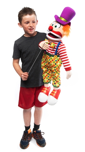 Silly Puppets Clown 25"