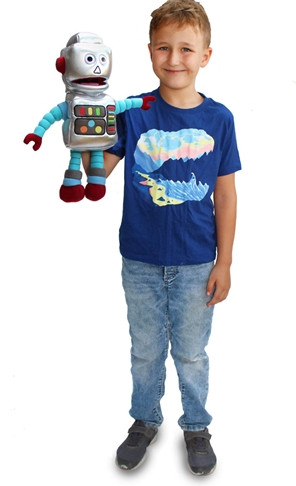 Silly Puppets Robot 14"