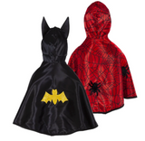 Spider/Bat Reversible Cape size 1T/2T