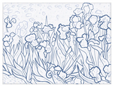 Paint by Number Museum Series - Irises