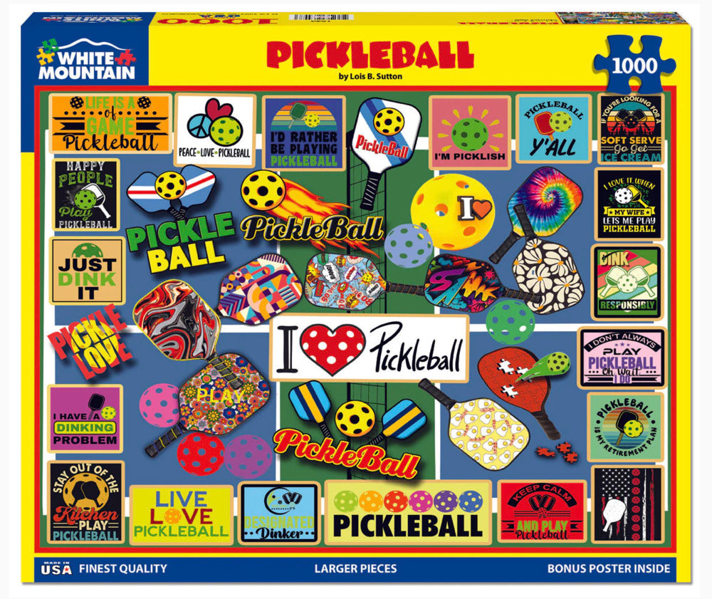 1000 pc Pickleball Puzzle