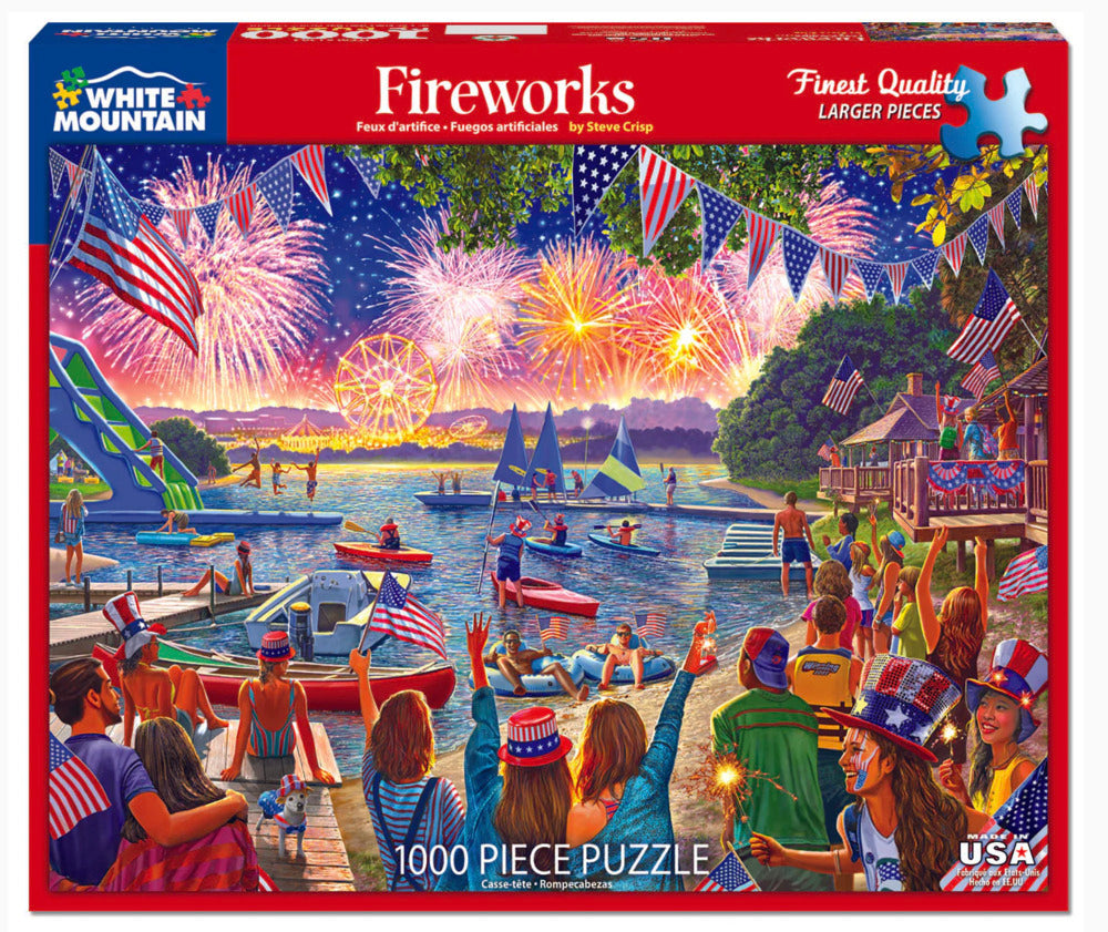 1000 pc Fireworks Puzzle