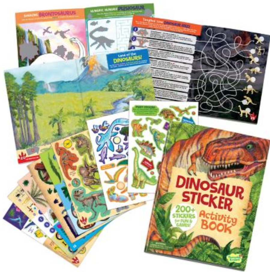 Dinosaur Sticker Activity Book