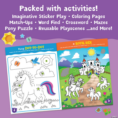 Magical Ponies Sticker Activity Book