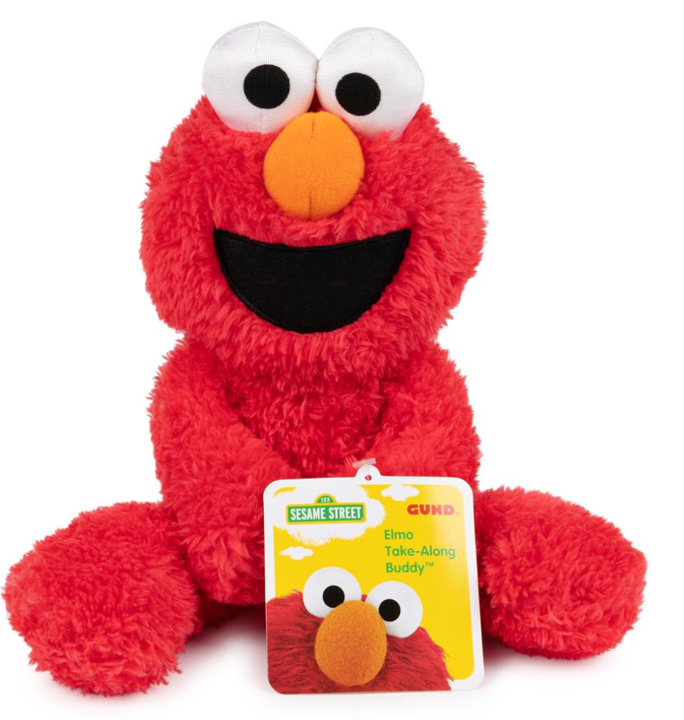 Elmo 12" Take Along Buddy Sesame Street