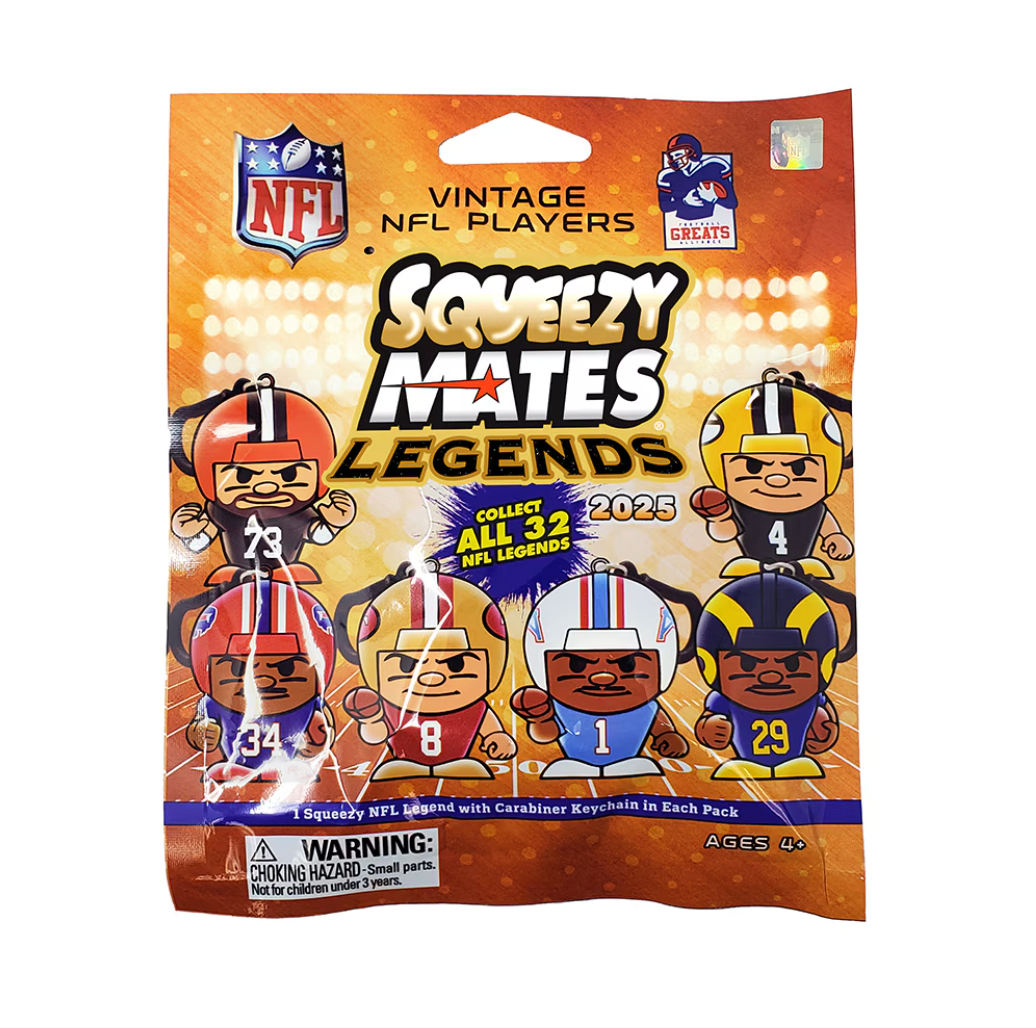 NFL Squeezy Mates Legends 2025 (sold individually)