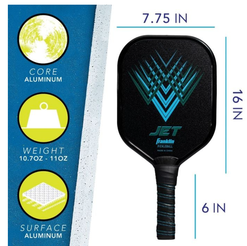 Jet Aluminum Paddle-Blue