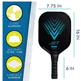 Jet Aluminum Paddle-Blue