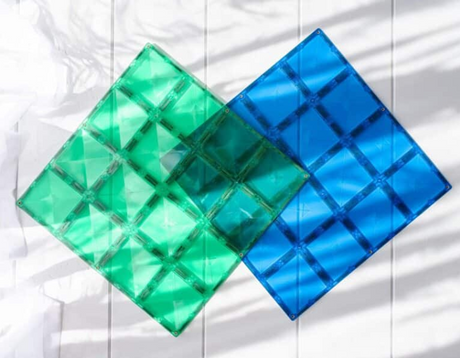 Rainbow Blue and Green Base Plate Pack