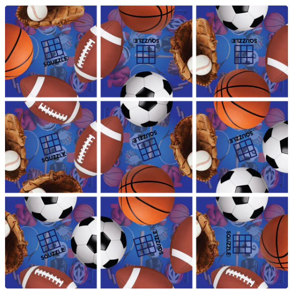 Sports Squzzle Puzzle