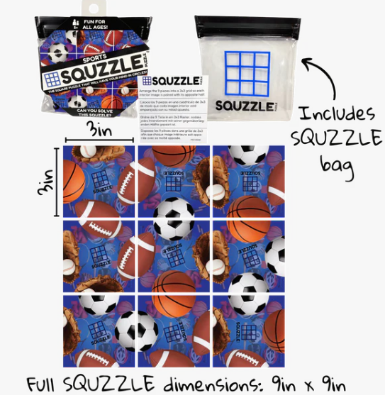 Sports Squzzle Puzzle