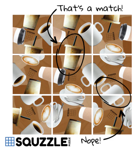 Squzzle Coffee Break Puzzle