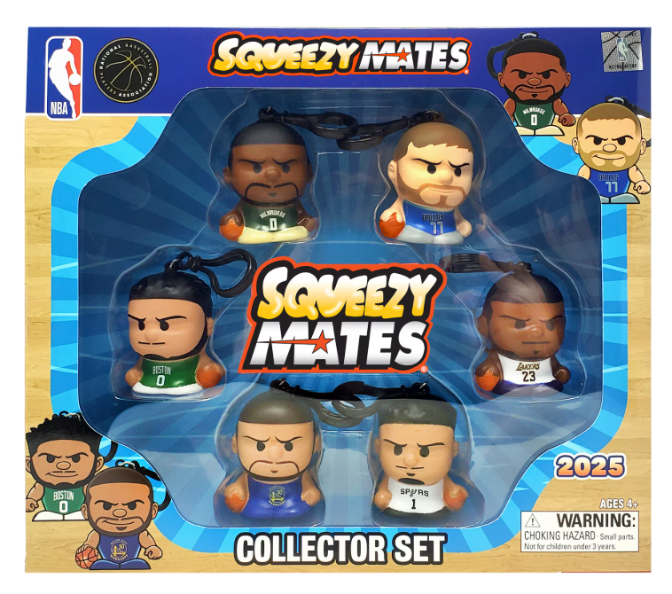 NBA Squeezy Mate Set 2025