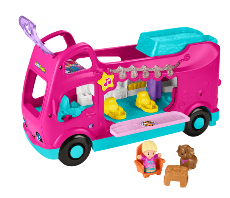 Dreamcamper Barbie Little People Fun Stuff Toys