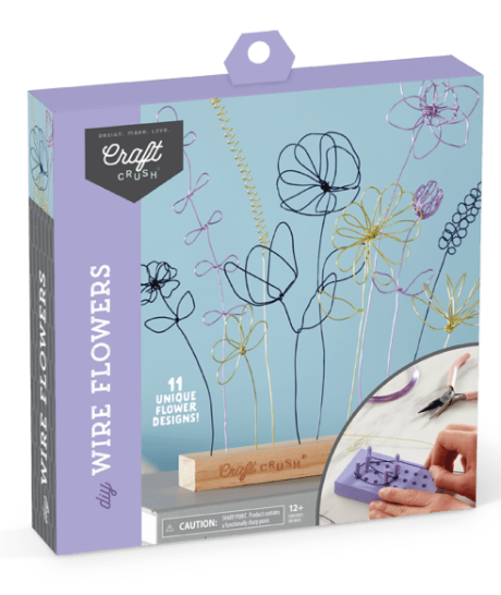 Wire Flowers Craft Crush