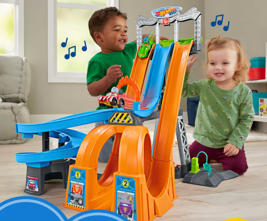 Little People® Hot Wheels® Racing Loops Tower™