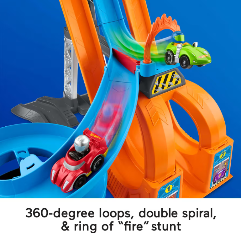 Little People® Hot Wheels® Racing Loops Tower™