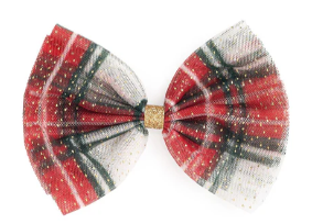 Christmas Plaid Clip