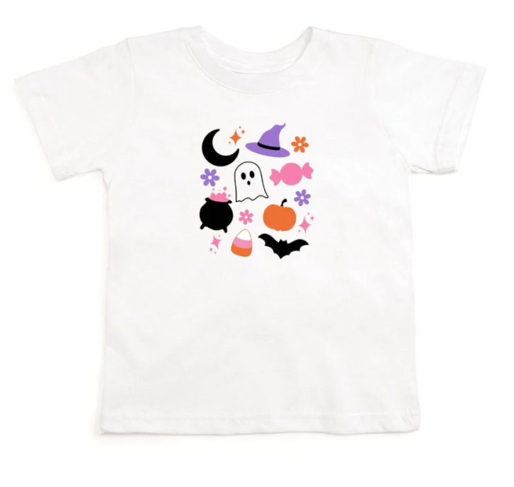 Halloween Fun 2T White Tee