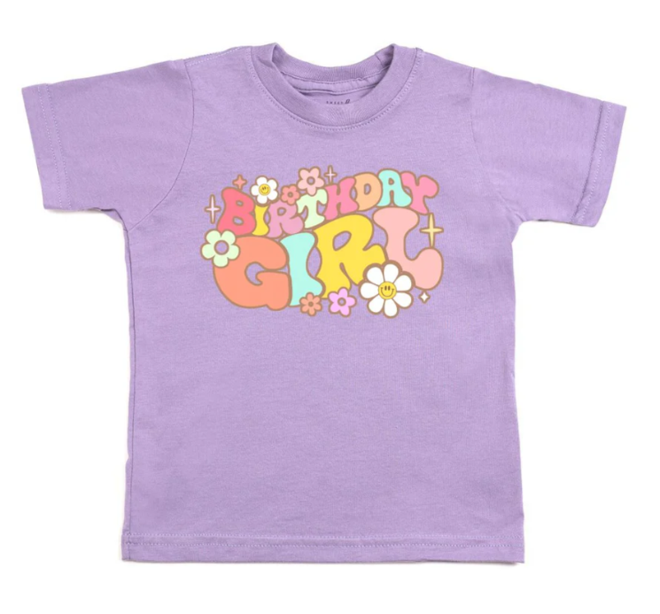 Groovy Birthday Tee 12M