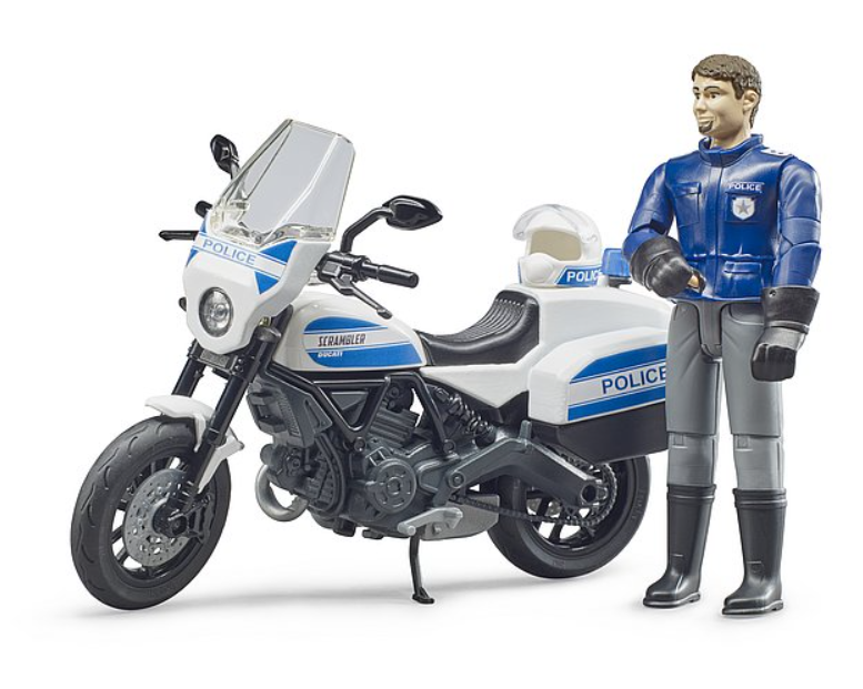 Police Motorbike W/ Policeman