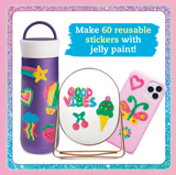 Klutz Paint & Peel Glitter Jelly Stickers