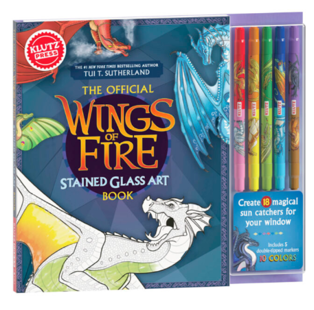 Wings Of Fire Stained Glass Art Book