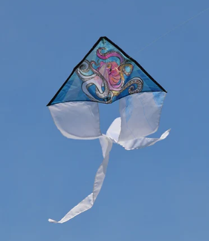 Coloring Kite - Octopus