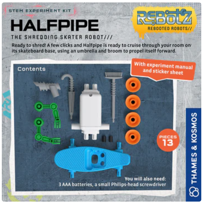 Rebotz Halfpipe Shredding Skater Robot