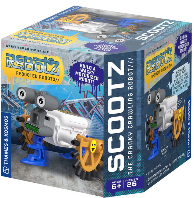 Rebotz Scootz Cranky Crawling Robot