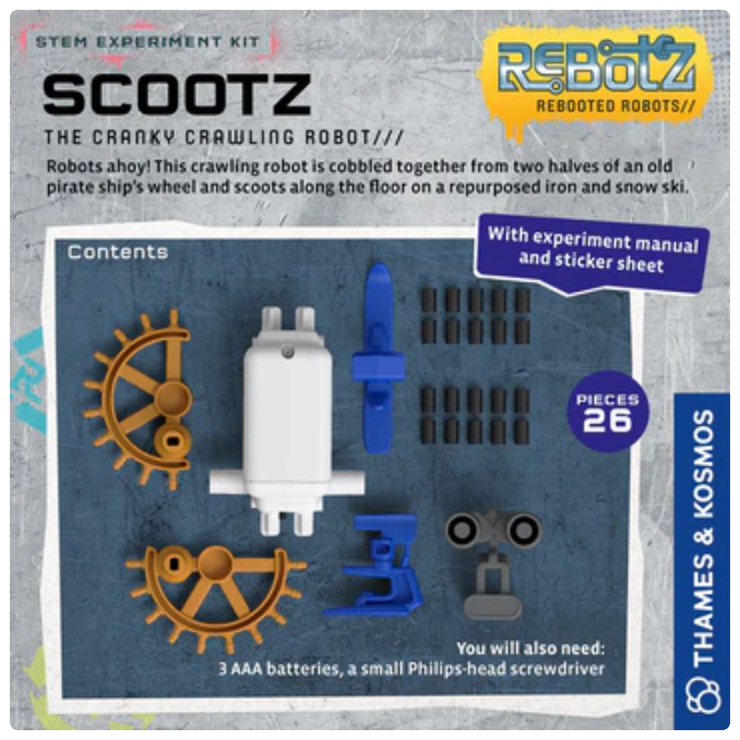 Rebotz Scootz Cranky Crawling Robot
