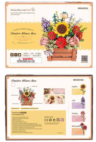Wooden Flower Box