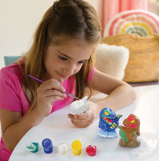 3D Mould & Paint Dinosaurs Kit