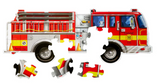 24 pc Giant Fire Engine Floor Puzzle