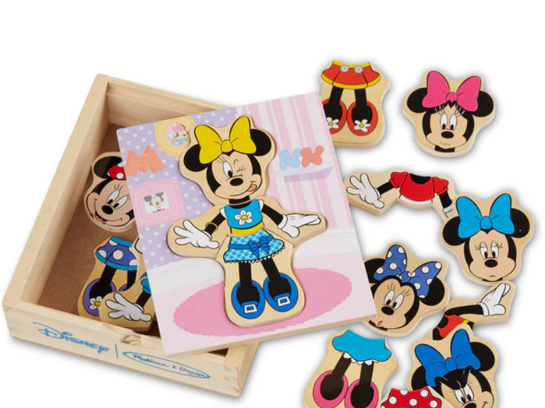 Minnie Disney Mix Match Dress Up Puzzle