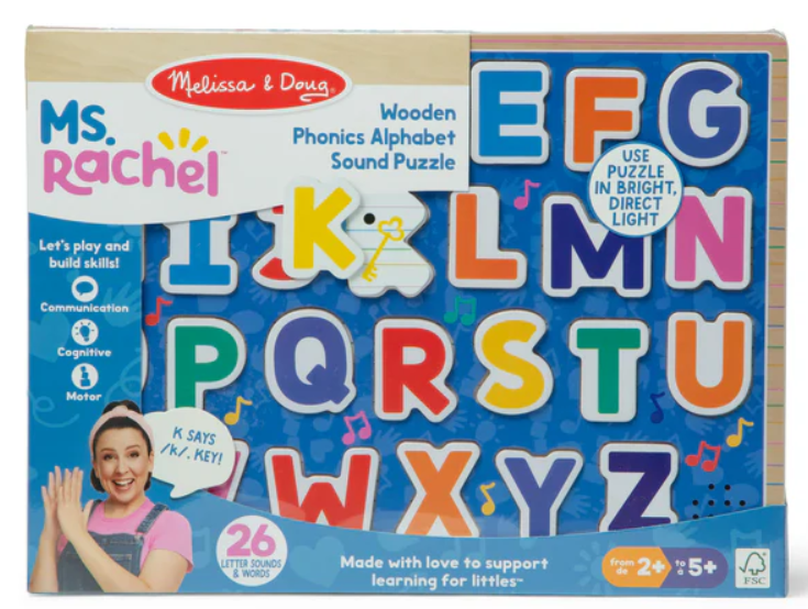 Ms Rachel Alphabet Phonics Puzzle