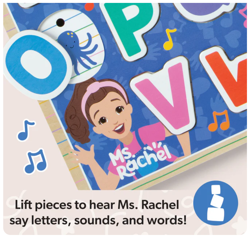 Ms Rachel Alphabet Phonics Puzzle