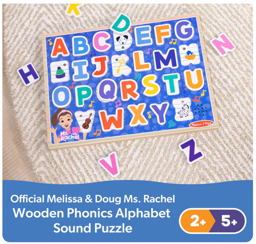 Ms Rachel Alphabet Phonics Puzzle