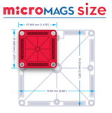 Magna-Tiles® Combo And Micro Mags 20 Pc