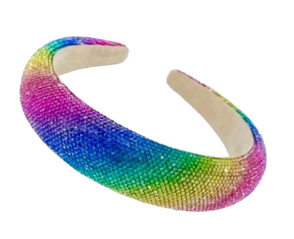 Rainbow Crystal Headband