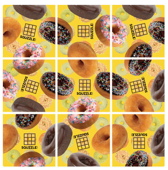 Squzzle Donuts Puzzle