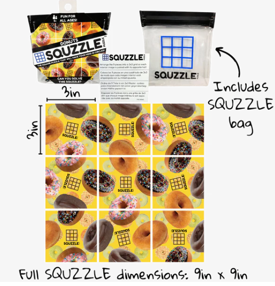 Squzzle Donuts Puzzle